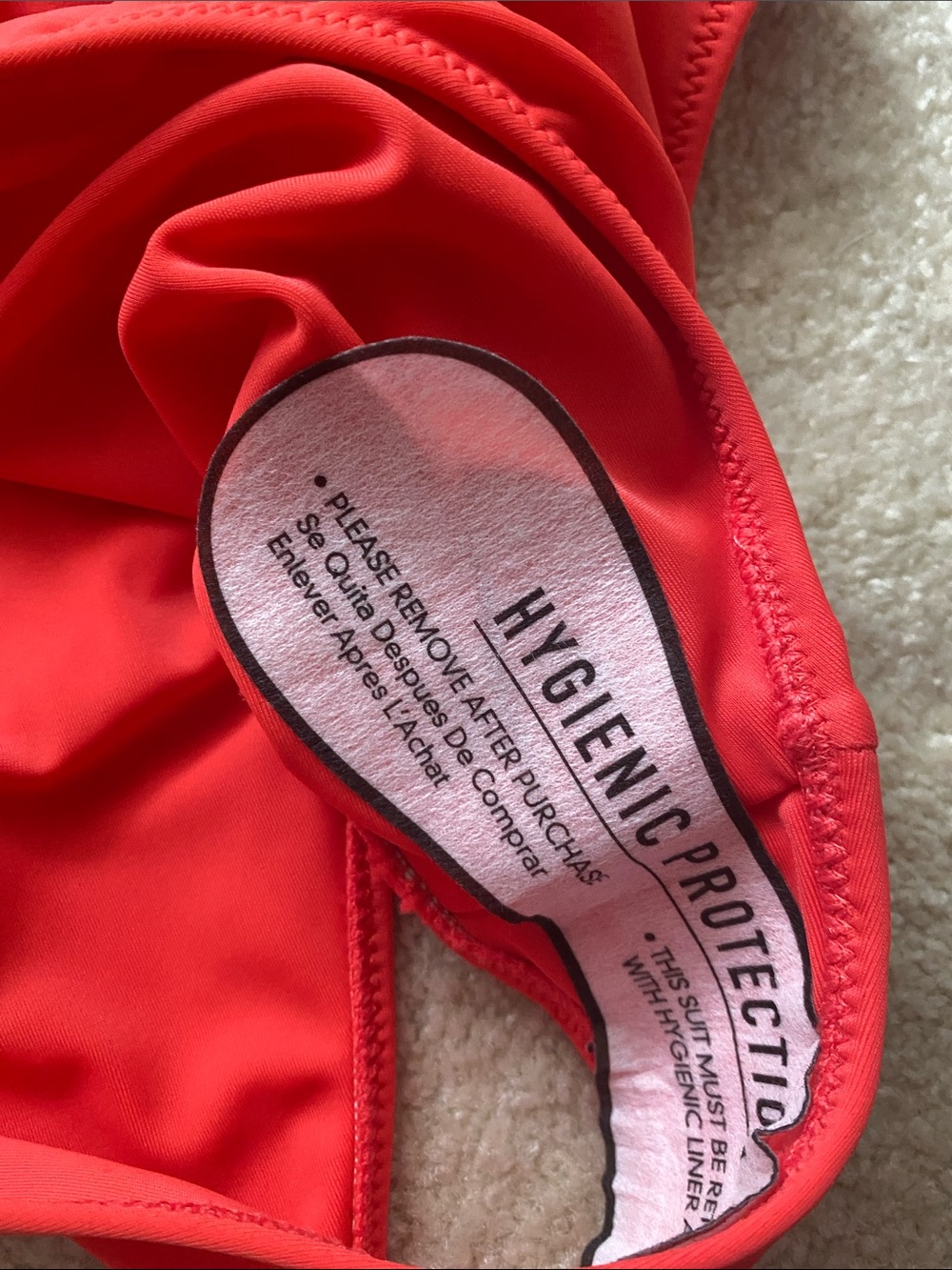 Pacsun red NWT one piece swimsuit size medium - Picture 6 of 7